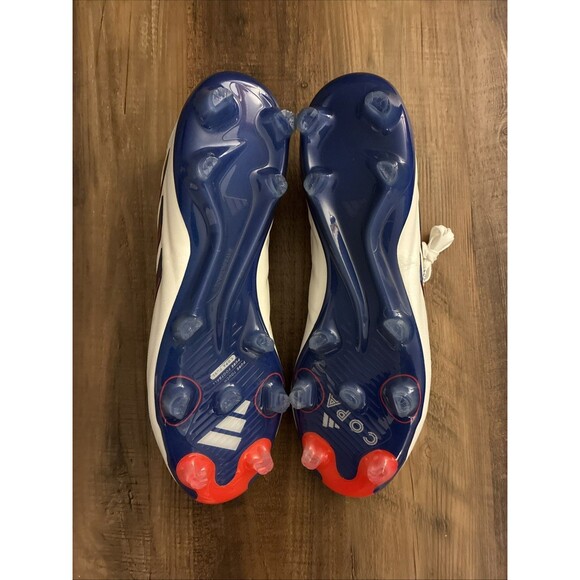 Adidas Copa Pure 2 Elite FG Soccer Cleats Mens Size 11.5 Cloud White Blue IG6402 main image 3